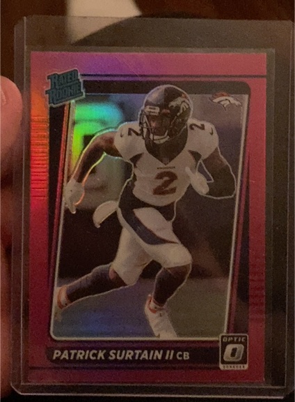 2021 Panini Donruss Optic #244 Patrick Surtain II — front
