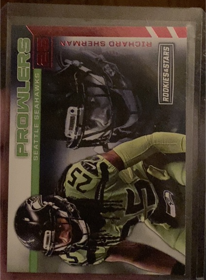 2017 Panini Rookies & Stars #4 Richard Sherman Prowlers — front