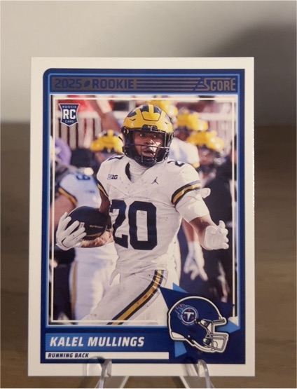 2025 Panini Score #62 Kalel Mullings — front
