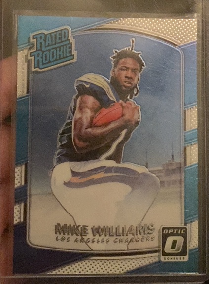 2017 Donruss Optic #174 Mike Williams — front