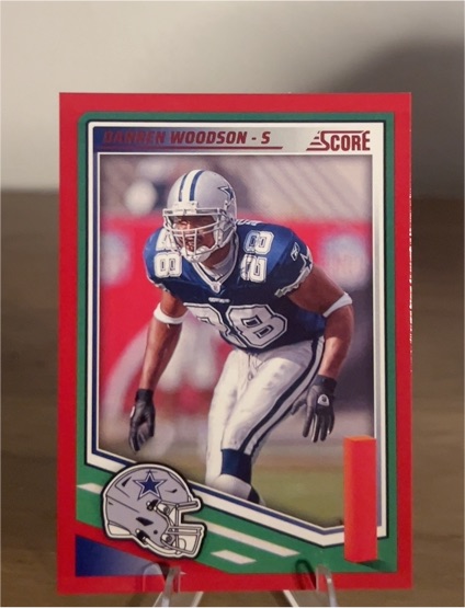 2025 Score #63 Darren Woodson Dallas Cowboys — front