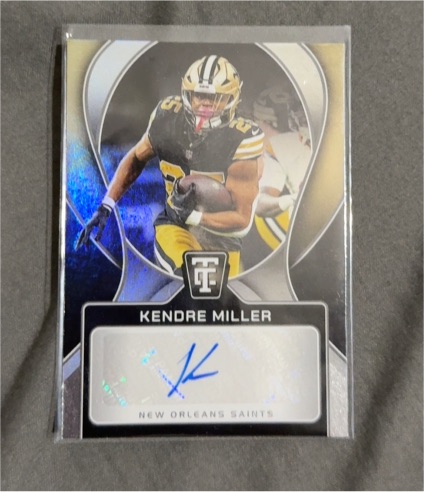 2024 Panini Totally Certified #SIG-KMR Kendre Miller — front