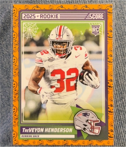 2025 Panini Score #59 TreVeyon Henderson — front