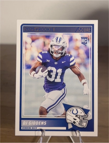 2025 Panini Score #95 DJ Giddens — front