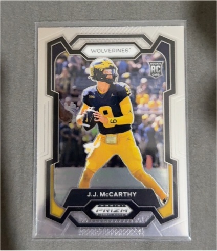 2024 Panini Prizm Draft Picks #132 J.J. McCarthy — front