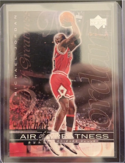 1999-00 Upper Deck #135 Michael Jordan Air of Greatness — front
