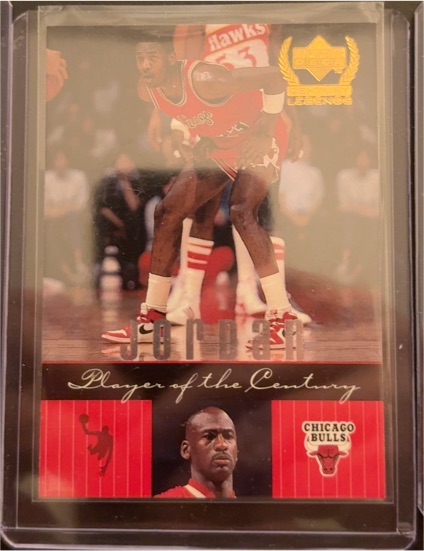1998-99 Upper Deck Century Legends #81 Michael Jordan Player of the Century — front