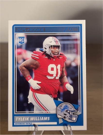 2025 Panini Score #85 Tyleik Williams — front