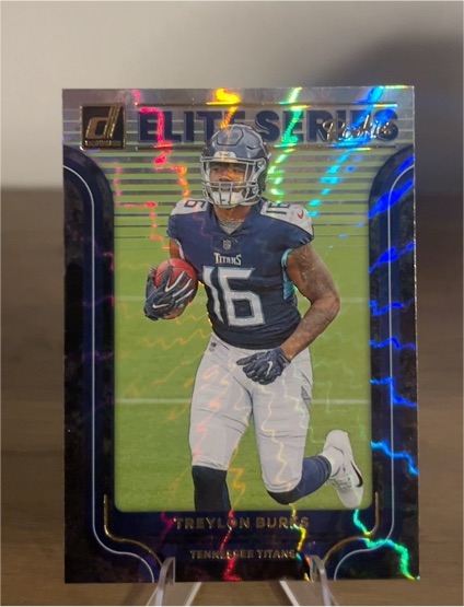 2022 Panini Donruss Elite Series Rookies #ESR-11 Treylon Burks — front
