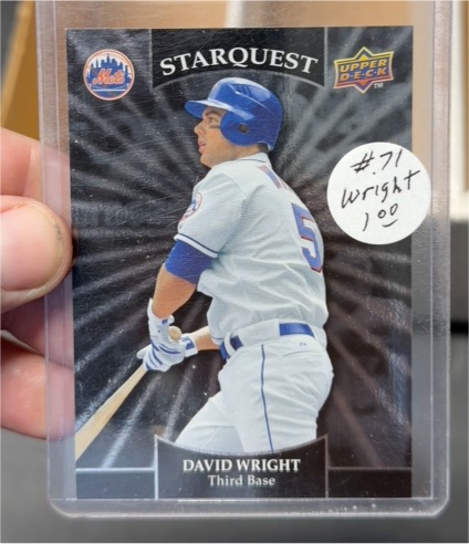 2009 Upper Deck StarQuest #SQ-9 David Wright — front