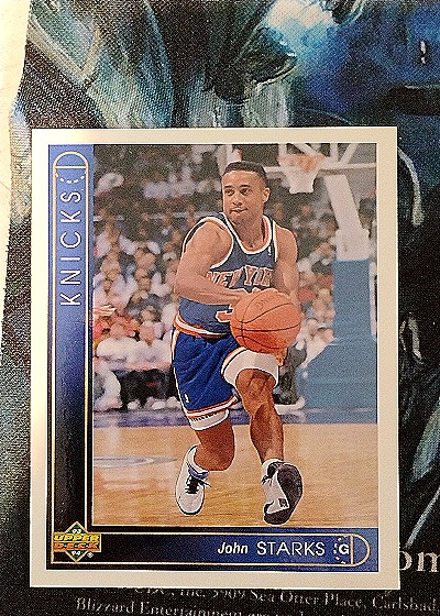 1993-94 Upper Deck #51 John Starks — front