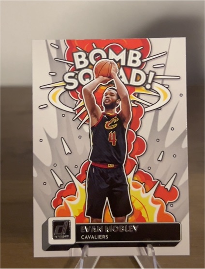 2022-23 Panini Donruss #12 Evan Mobley Bomb Squad — front