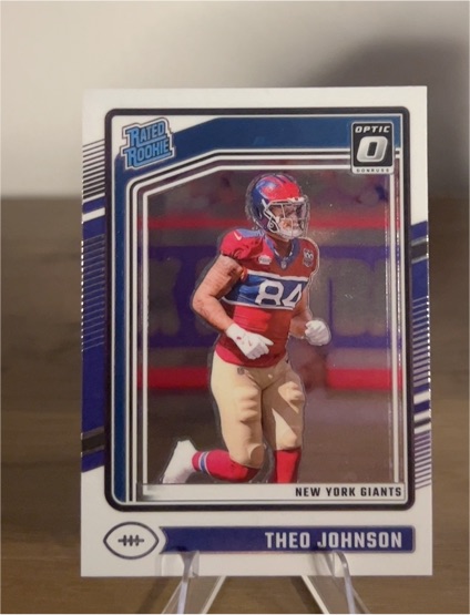 2024 Panini Donruss Optic #291 Theo Johnson — front