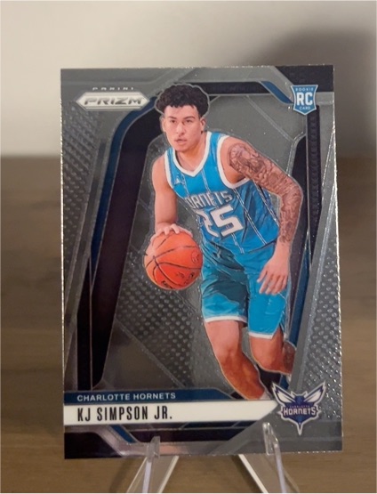 2024-25 Panini Prizm #247 KJ Simpson Jr — front