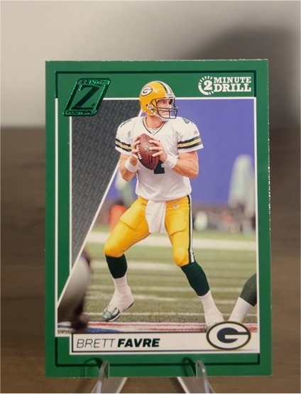 2024 Panini Zenith #37 Brett Favre Two Minute Drill — front
