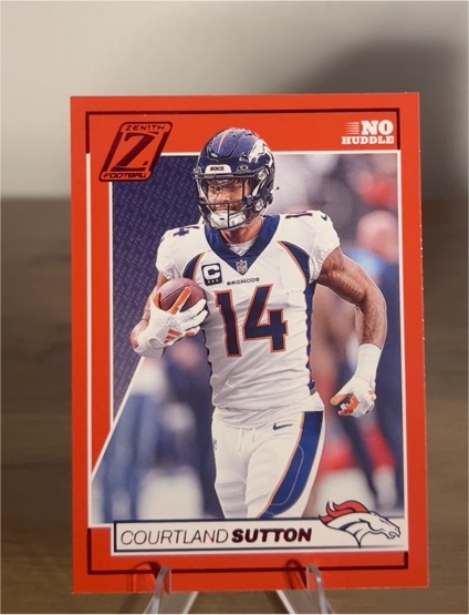 2024 Panini Zenith No Huddle Courtland Sutton — front