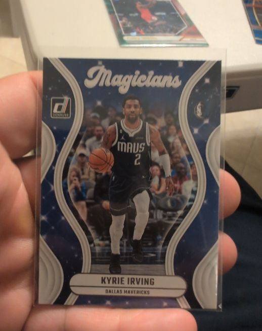 2023-24 Panini Donruss #8 Kyrie Irving Magicians Dallas Mavericks — front