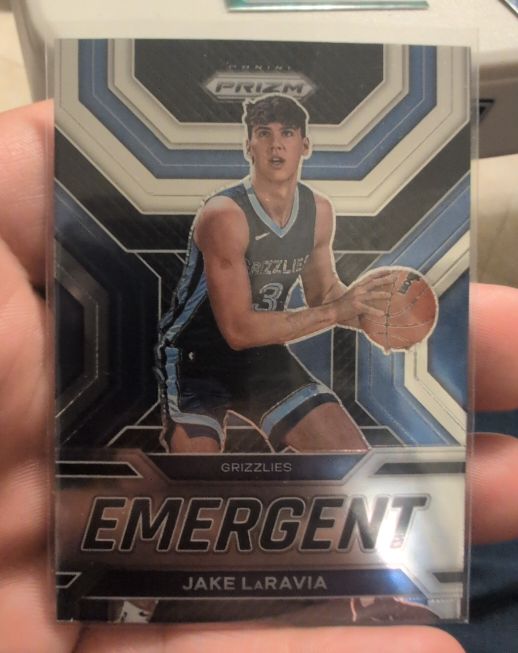 2022-23 Panini Prizm #27 Jake LaRavia Emergent — front