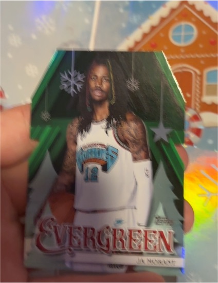 2025-26 Topps Holiday #EV-JM Ja Morant — front