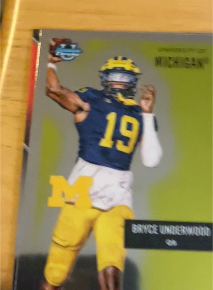 2025 Bowman Chrome University #55AV-30 Bryce Underwood — front