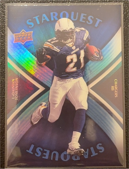 2008 Upper Deck StarQuest #SQ19 LaDainian Tomlinson — front