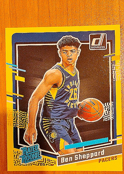 2023-24 Donruss #246 Ben Sheppard Indiana Pacers RC — front