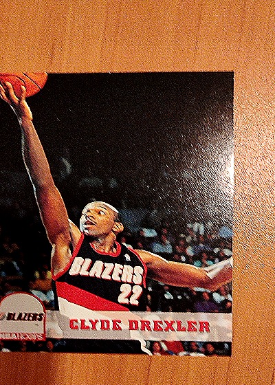 1993-94 NBA Hoops #176 Clyde Drexler — front