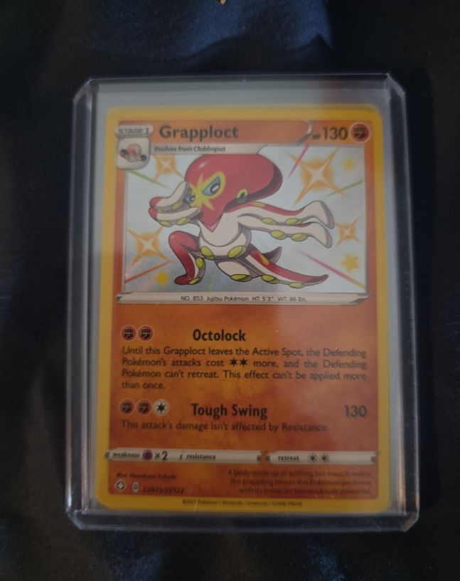 2021 Pokémon TCG Grapploct #SV073 Shining Fates — front