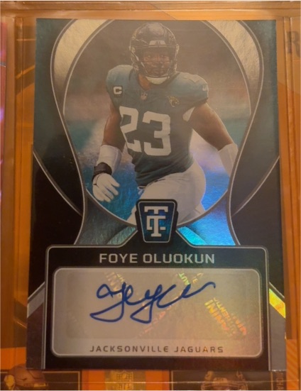 2024 Panini Totally Certified Signatures #SIG-FOY Foye Oluokun — front