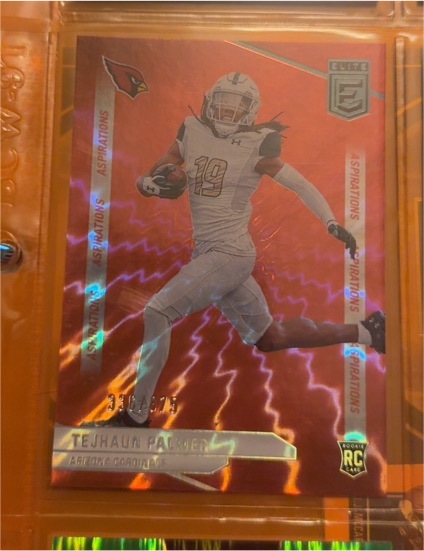 2024 Panini Donruss Elite #138 Tejhaun Palmer Aspirations Shimmer — front