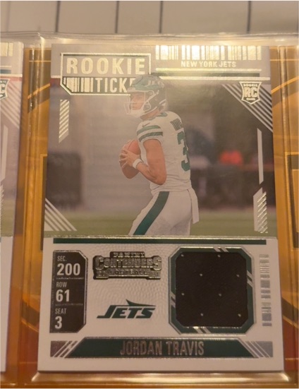 2024 Panini Contenders Rookie Ticket #RTS-JTS Jordan Travis — front