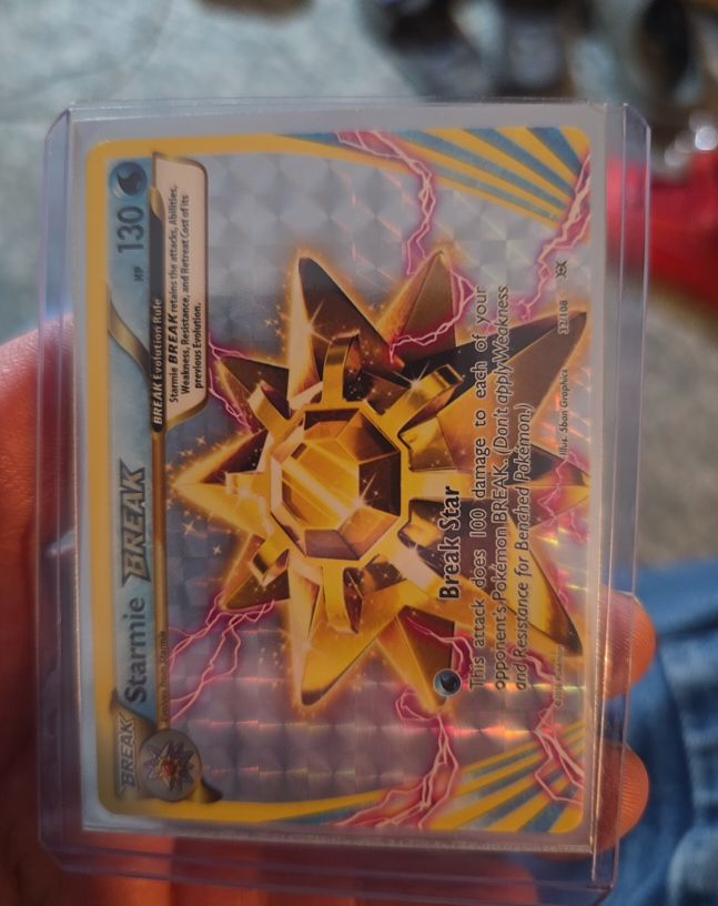 2016 Pokemon XY Evolutions #32 Starmie BREAK — front