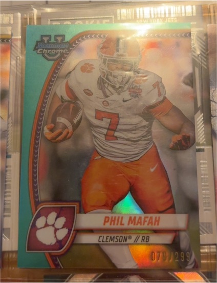 2024 Bowman University Chrome #144 Phil Mafah — front