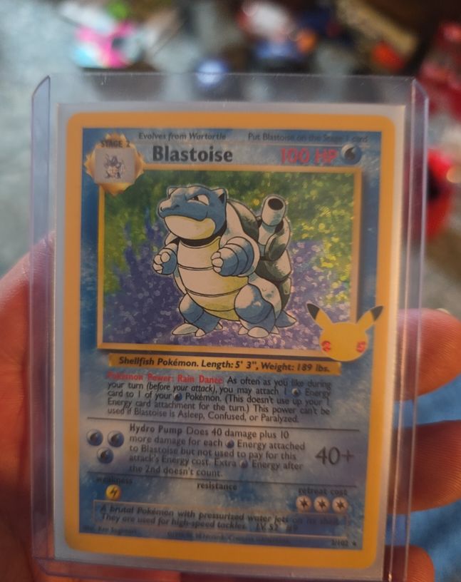 1999 Pokémon #2 Blastoise — front