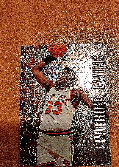 1996 Fleer Metal #33 Patrick Ewing — front
