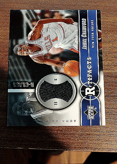 2004 Upper Deck R-Class R-Tifacts #RCR-JC Jamal Crawford — front
