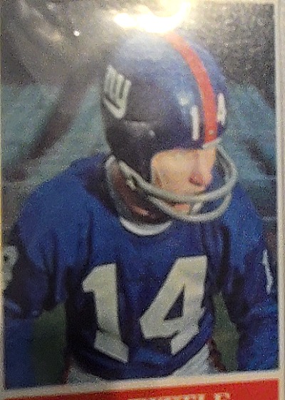 1964 Philadelphia #124 Y.A. Tittle — front
