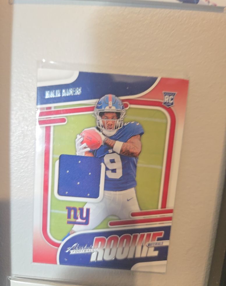 2024 Panini Absolute Rookie Materials #ARM-MNS Malik Nabers — front