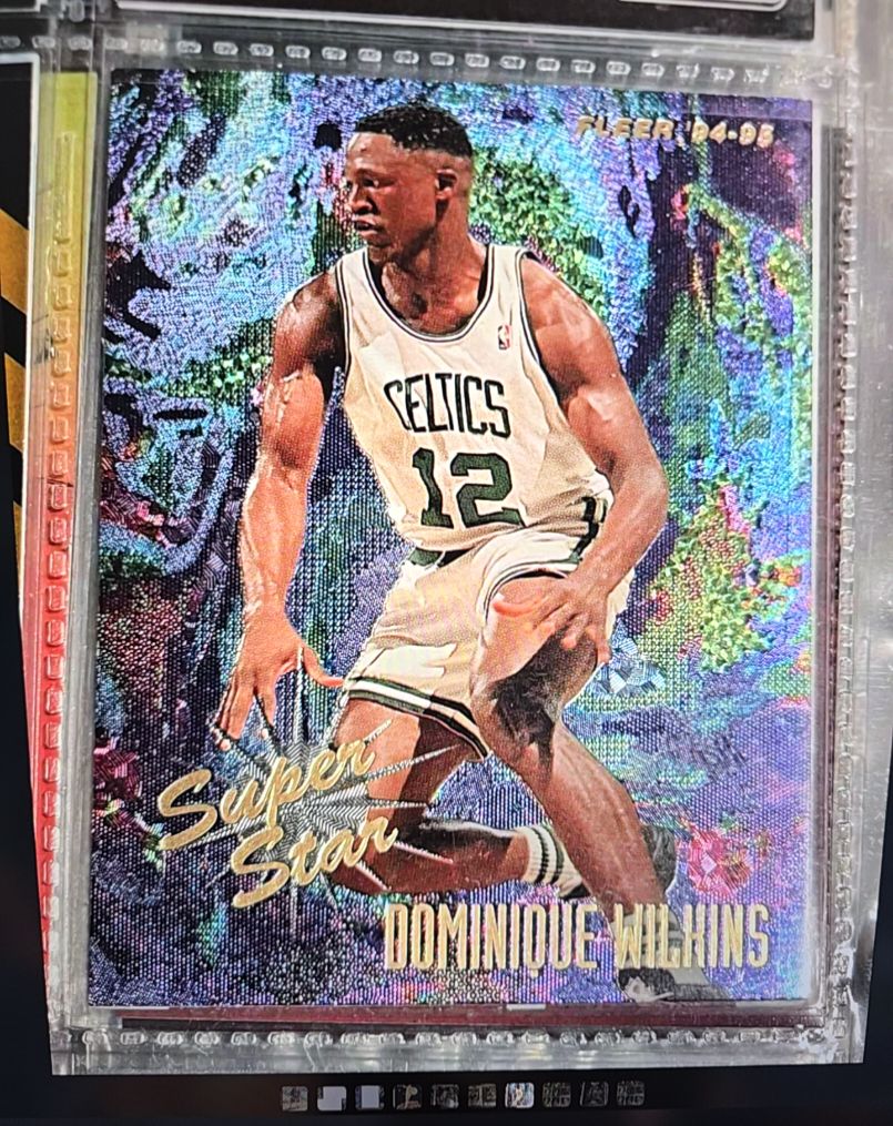 1994-95 Fleer #6 Dominique Wilkins Super Star — front