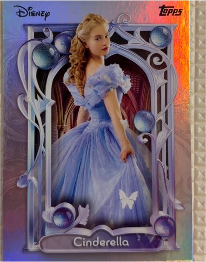 2025 Topps Disney Wonder Live-Action Princess Cinderella Foil — front