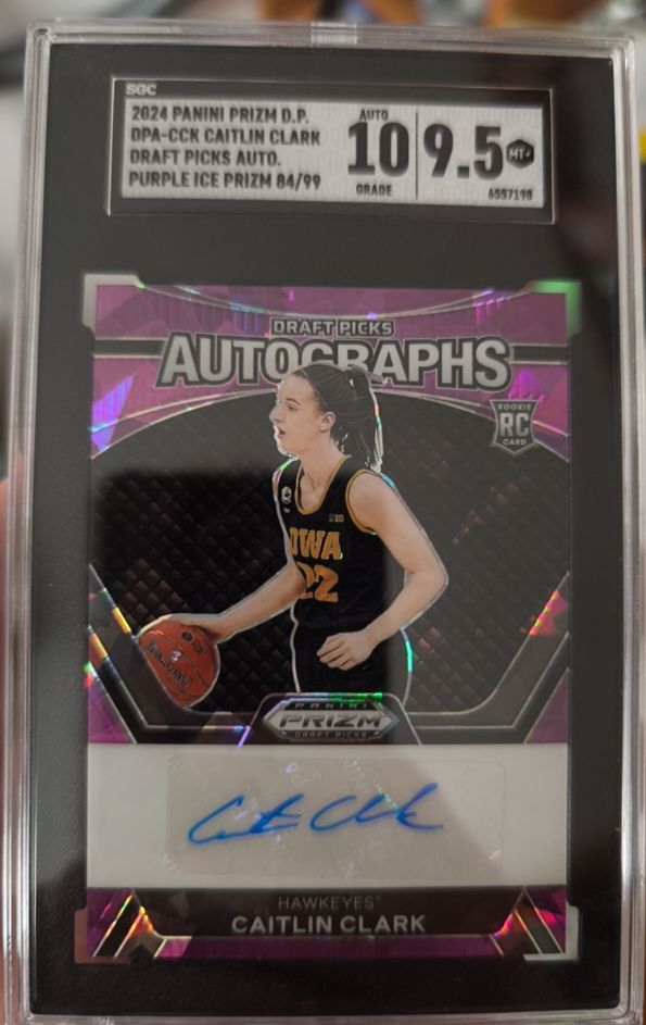 2024 Panini Prizm Draft Picks #84 Caitlin Clark — front