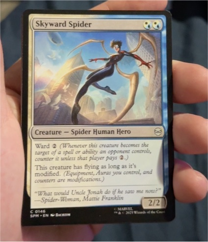 2023 Magic: The Gathering #146 Skyward Spider — front