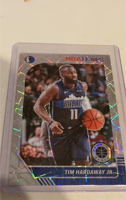 2019-20 Panini NBA Hoops Premium Stock #41 Tim Hardaway Jr. — front