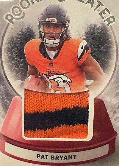 2025 Donruss Football Rookie Sweater #SWE-PBT Pat Bryant — front