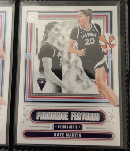 2025 Donruss WNBA Franchise Features #Golden State Kate Martin — front