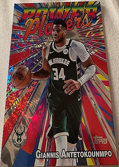 2025-26 Topps #PP-1 Giannis Antetokounmpo Power Players — front