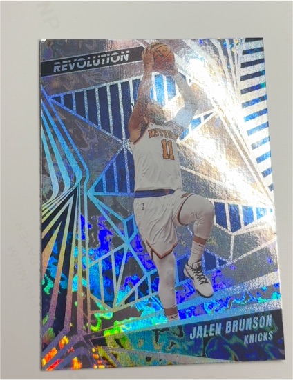 2023-24 Panini Revolution #73 Jalen Brunson — front