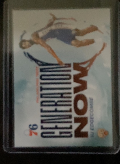 2025-26 Topps Basketball #GN-3 VJ Edgecombe Generation Now Rookie Card — front