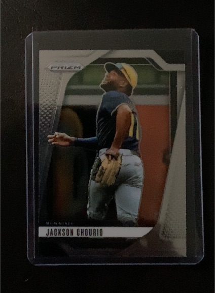 2025 Panini Prizm # Jackson Chourio — front
