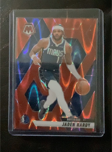 2024-25 Panini Mosaic Genesis #99 Jaden Hardy — front